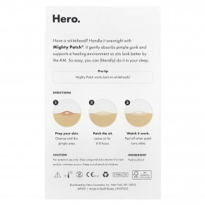 Hero Cosmetics, Mighty Patch®, 36 патчей в Москве - eco-herb.ru | фото