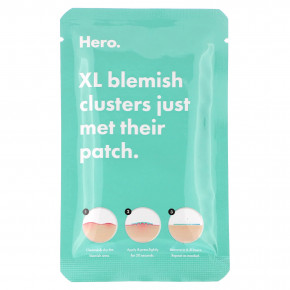 Hero Cosmetics, Mighty Patch, Micropoint XL для устранения высыпаний, 6 патчей в Москве - eco-herb.ru | фото