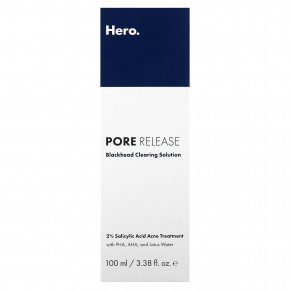 Hero Cosmetics, Pore Release, раствор для очищения от угрей, 100 мл (3,38 жидк. унц.) в Москве - eco-herb.ru | фото