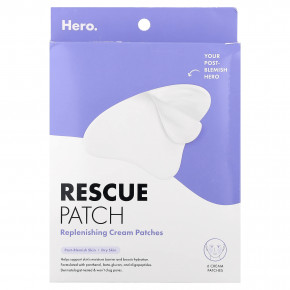 Hero Cosmetics, Rescue Patch, 6 кремовых патчей - описание | фото