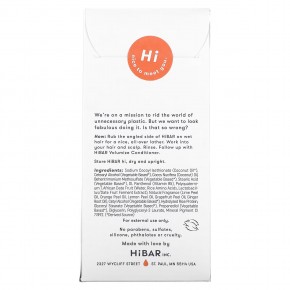HiBAR, Твердый мыльный шампунь, для увеличения объема, 1 шт., 90 г (3,2 унции) в Москве - eco-herb.ru | фото