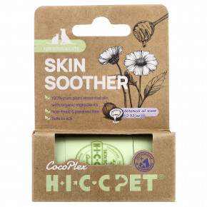 HICC Pet, Skin Soother, для собак и кошек, растительное масло, 0,53 унции - описание | фото