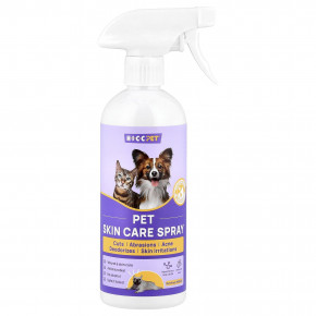 HICC Pet, спрей для ухода за кожей домашних животных, для собак и кошек, 500 мл (16,9 жидк. унции) в Москве - eco-herb.ru | фото