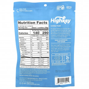 HighKey, Мини-печенье, сникердудл, 56,6 г (2 унции) в Москве - eco-herb.ru | фото