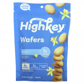 HighKey, Wafers, Vanilla, 2 oz (56.6 g) - описание | фото