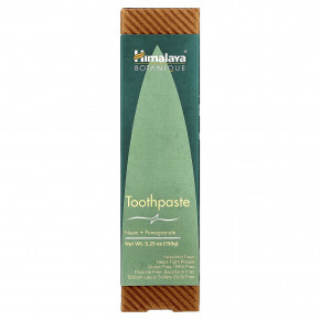 Himalaya, Botanique, зубная паста, ним и гранат, травяная мята, 150 г (5,29 унции) в Москве - eco-herb.ru | изображение Himalaya, Botanique, зубная паста, ним и гранат, травяная мята, 150 г (5,29 унции) в Москве - eco-herb.ru | фото