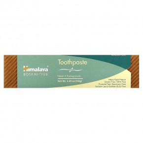 Himalaya, Botanique, зубная паста с нимом и гранатом, 150 г (5,29 унции) в Москве - eco-herb.ru | фото