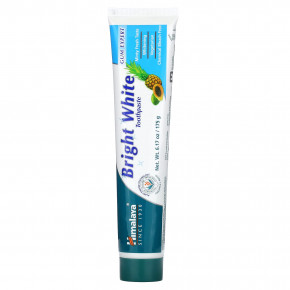 Himalaya, Bright White Toothpaste, ананас и папайя, 175 г (6,17 унции) - описание | фото