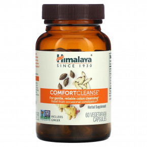 Himalaya, Comfort Cleanse, средство для очищения кишечника, 60 вегетарианских капсул в Москве - eco-herb.ru | фото