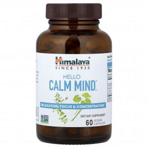 Himalaya, Hello Calm Mind™, 60 веганских капсул в Москве - eco-herb.ru | изображение Himalaya, Hello Calm Mind™, 60 веганских капсул в Москве - eco-herb.ru | фото