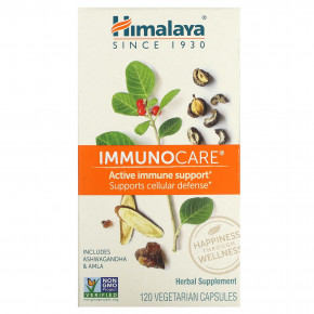 Himalaya, ImmunoCare, 120 вегетарианских капсул - описание | фото