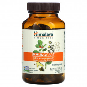 Himalaya, ImmunoCare, 120 вегетарианских капсул в Москве - eco-herb.ru | фото