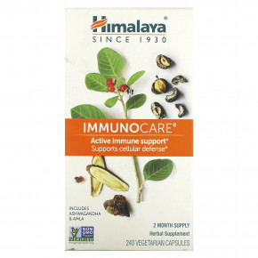 Himalaya, ImmunoCare, 240 вегетарианских капсул - описание | фото