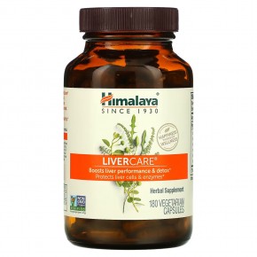 Himalaya, Liver Care, 180 вегетарианских капсул в Москве - eco-herb.ru | фото