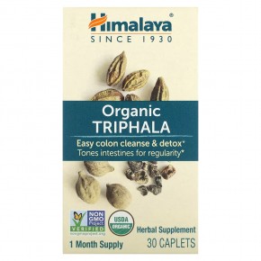 Himalaya, Органическая трифала, 30 капсул - описание