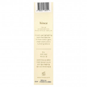 Hince, True Dimension, бальзам для сияния кожи, TP003, нежная смесь, 10 г (0,35 унции) в Москве - eco-herb.ru | фото