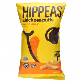 Hippeas, Puffs из нута, вибрирующие начо, 113 г (4 унции) в Москве - eco-herb.ru | фото