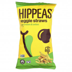 Hippeas, Veggie Straws, сметана и лук, 106 г (3,75 унции) в Москве - eco-herb.ru | фото