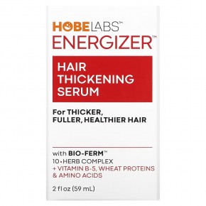 Hobe Labs, Energizer, сыворотка для густоты волос, 59 мл (2 жидк. унции) в Москве - eco-herb.ru | фото