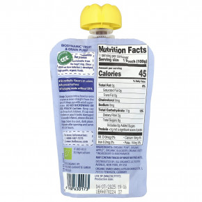 Holle, Органическое пюре из фруктов и злаков, Blue Bird, от 6 месяцев, груша, яблоко и голубика с овсом, 100 г (3,5 унции) в Москве - eco-herb.ru | фото