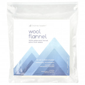 Home Health, Шерстяная фланель, небольшого размера, 1 шт. - описание | фото