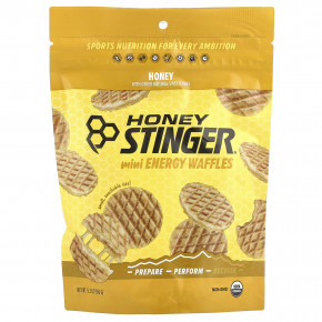 Honey Stinger, Энергетические мини-вафли, мед, 150 г (5,3 унции) - описание | фото