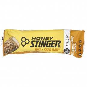 Honey Stinger, Nut + Seed Bar ™, арахис и семена подсолнечника, 12 батончиков по 56 г (1,98 унции) в Москве - eco-herb.ru | фото