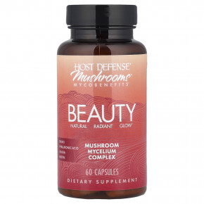 Host Defense, Mushrooms ™ Mycobenefits, Beauty, 60 капсул в Москве - eco-herb.ru | изображение Host Defense, Mushrooms ™ Mycobenefits, Beauty, 60 капсул в Москве - eco-herb.ru | фото