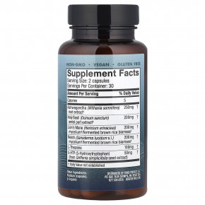 Host Defense, Mushrooms ™ Mycobenefits, Mood, 60 капсул в Москве - eco-herb.ru | фото