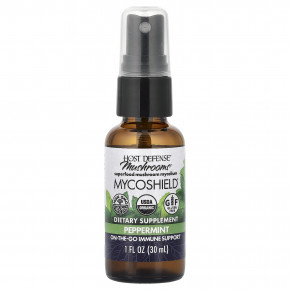 Host Defense, Mushrooms, MycoShield®, спрей, перечная мята, 30 мл (1 жидк. унция) в Москве - eco-herb.ru | изображение Host Defense, Mushrooms, MycoShield®, спрей, перечная мята, 30 мл (1 жидк. унция) в Москве - eco-herb.ru | фото
