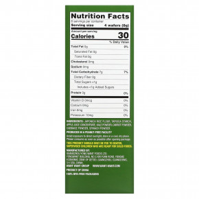 Hot Kid, Baby Mum-Mum, мягкие вафли для прорезывания зубов, с овощами, 12 пакетиков по 2 шт. в Москве - eco-herb.ru | фото