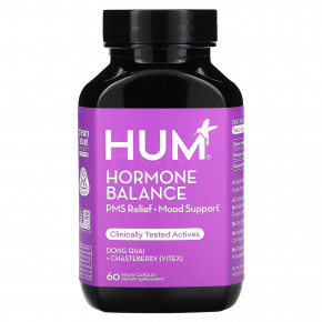 HUM Nutrition, Hormone Balance, гормональный баланс, 60 веганских капсул в Москве - eco-herb.ru | фото