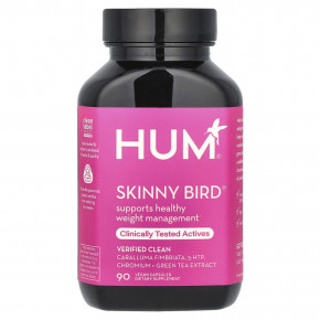 HUM Nutrition, Skinny Bird, 90 веганских капсул - описание | фото