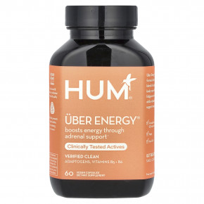 HUM Nutrition, Uber Energy`` 60 веганских капсул в Москве - eco-herb.ru | фото