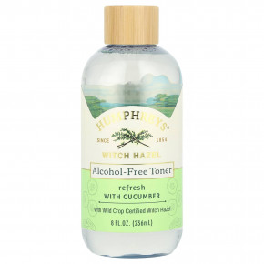 Humphreys, гамамелис, тоник без спирта с огурцом, освежающий, 236 мл (8 жидк. унций) (Товар снят с продажи) в Москве - eco-herb.ru | фото