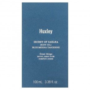 Huxley, Secret of Sahara Body Oil, мандарин с голубой мединой, 100 мл (3,38 жидк. Унции) в Москве - eco-herb.ru | фото