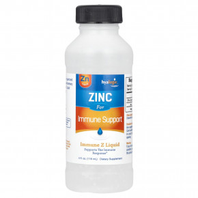 Hyalogic, цинк для поддержки иммунитета, 118 мл (4 жидк. унции) (7,5 мг на порцию) - описание | фото