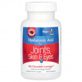 Hyalogic, гиалуроновая кислота для суставов, кожи и глаз, ягодное ассорти, 60 пастилок в Москве - eco-herb.ru | фото