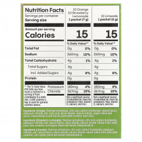 Hydralyte, шипучий электролитный порошок, ассорти вкусов, апельсин, клубничный лимонад и лаймад, 30 отдельных пакетиков, 200 г (6,9 унции) в Москве - eco-herb.ru | фото