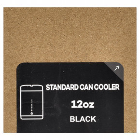 HydroJug, Охладитель для стандартных банок, черный, 12 унций в Москве - eco-herb.ru | фото