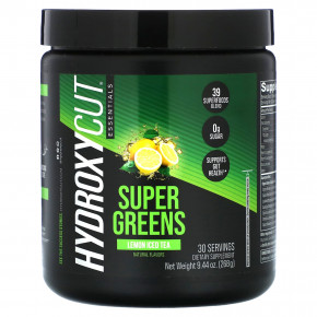 Hydroxycut, Essentials, зелень, лимонный чай со льдом, 268 г (9,44 унции) - описание | фото