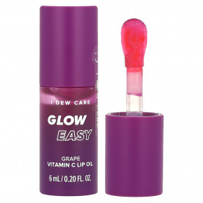 I Dew Care, Glow Easy, масло для губ с витамином С, виноград, 6 мл (0,20 жидк. унции) в Москве - eco-herb.ru | фото