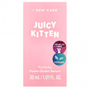 I Dew Care, Juicy Kitten, очищающая сыворотка с зеленым эффектом, 30 мл (1,01 жидк. унц.) в Москве - eco-herb.ru | фото