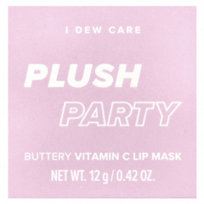 I Dew Care, масляная маска для губ с витамином С, Plush Party, 12 г (0,42 унции) в Москве - eco-herb.ru | фото
