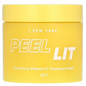 I Dew Care, Peel Lit, отшелушивающие салфетки с витамином C, 60 шт. - описание | фото