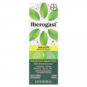 Iberogast, Облегчение пищеварения двойного действия, 20 мл (0,67 жидк. Унции) в Москве - eco-herb.ru | фото