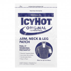 Icy Hot, оригинальный обезболивающий патч, 5 шт. в Москве - eco-herb.ru | фото