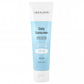 Idealove, ежедневное минеральное солнцезащитное средство с SPF 30, 60 мл (2 жидк. унции) - описание | фото
