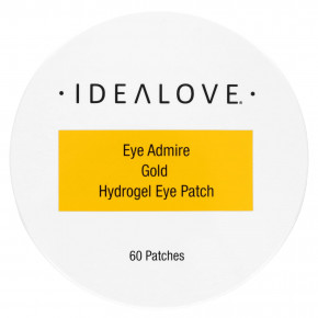 Idealove, Eye Admire, гидрогелевые патчи для глаз с золотом, 60 шт. - описание