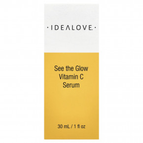 Idealove, See the Glow, сыворотка с витамином C, 30 мл (1 жидк. унция) в Москве - eco-herb.ru | изображение Idealove, See the Glow, сыворотка с витамином C, 30 мл (1 жидк. унция) в Москве - eco-herb.ru | фото